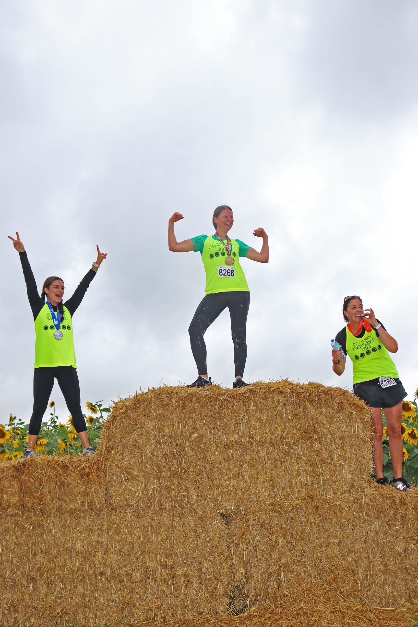 All smiles at Snetto Farms for Sunflower Festival