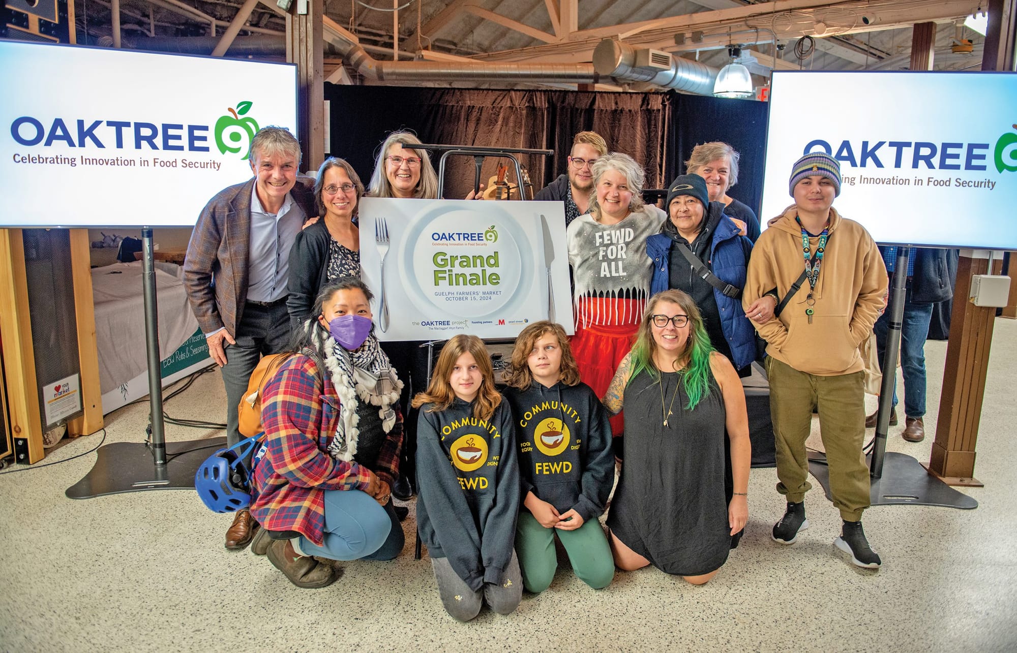 Food security initiatives supported at Oak Tree Project finale event