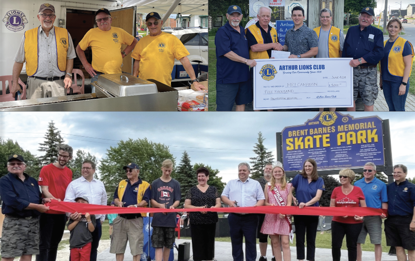 ‘Wherever there’s a need’ Arthur Lions Club is there