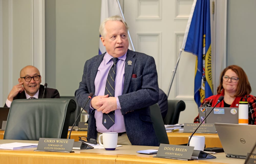 Chris White elected Wellington County warden by fellow councillors