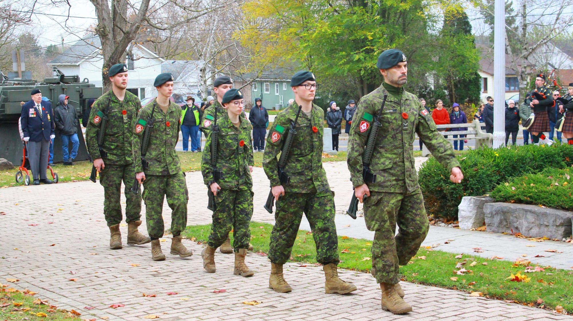 Wellington North communities pause to remember the fallen