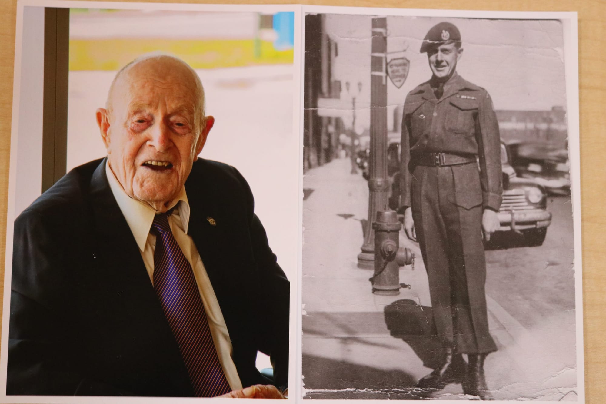 Hundred-year-old veteran Oliver Randall shares Second World War experience