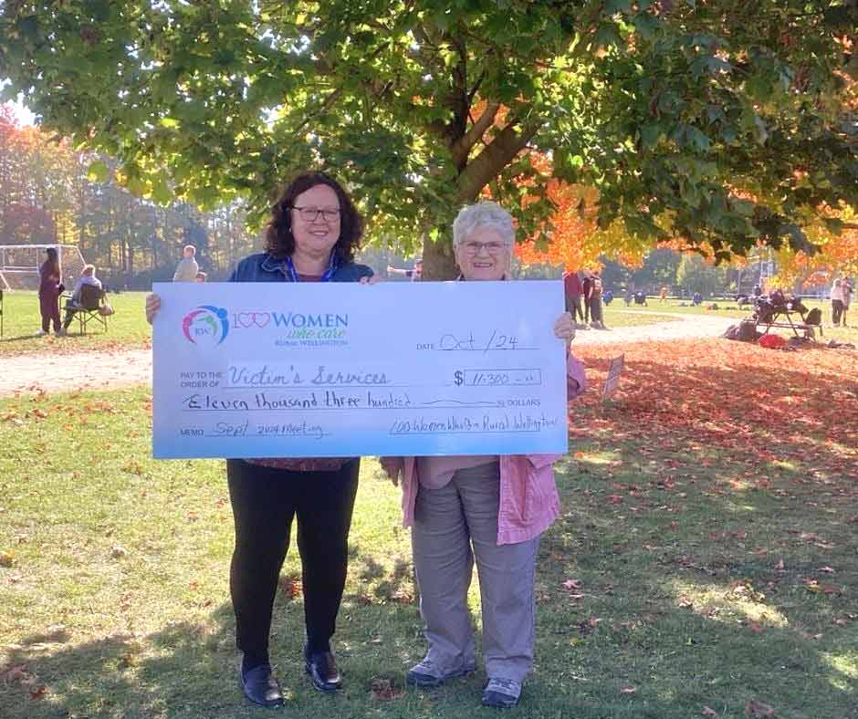 $11,300 raised for Victim Services Wellington