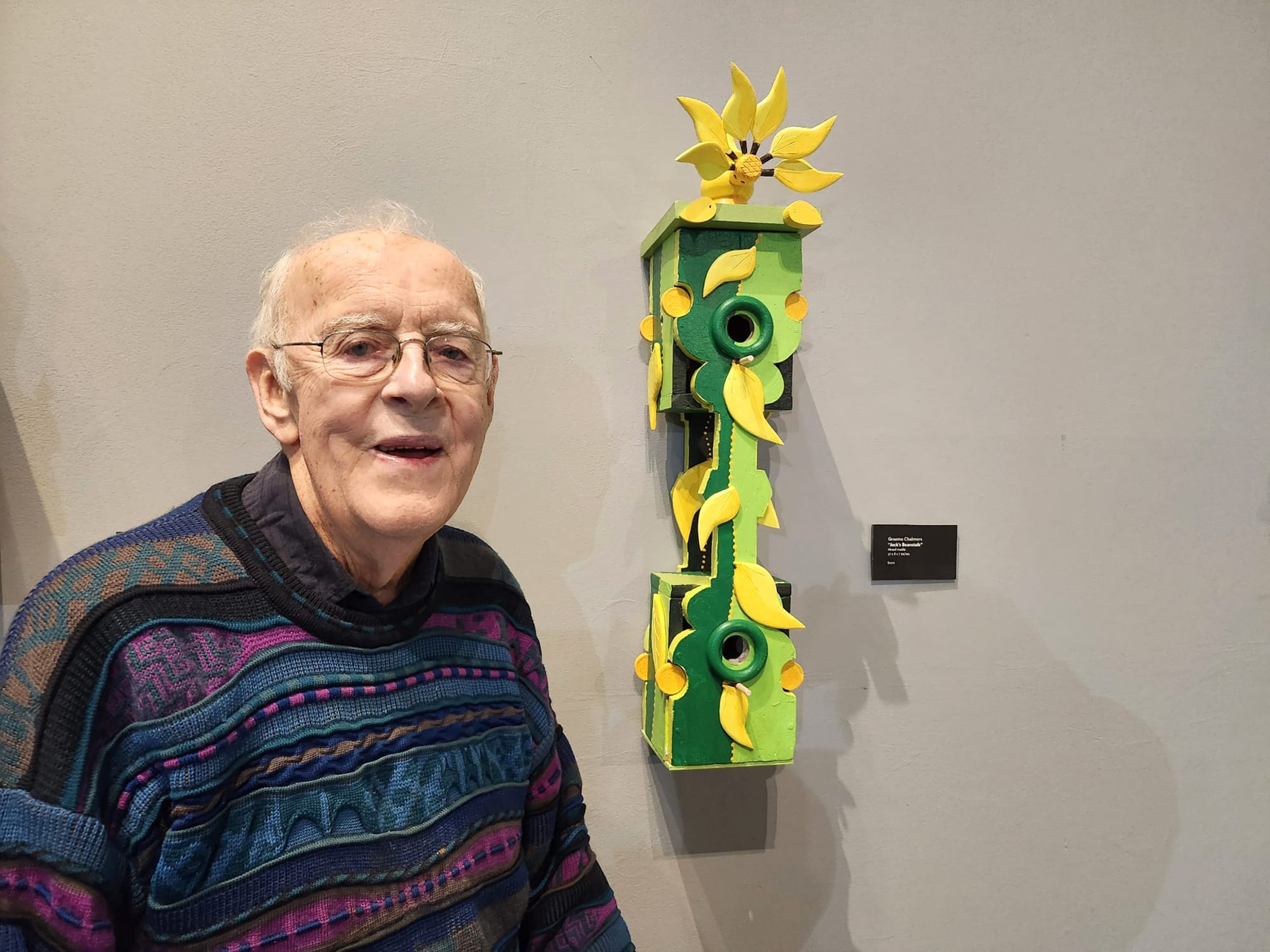 Senior artist in Fergus is taking the birdhouse world by storm