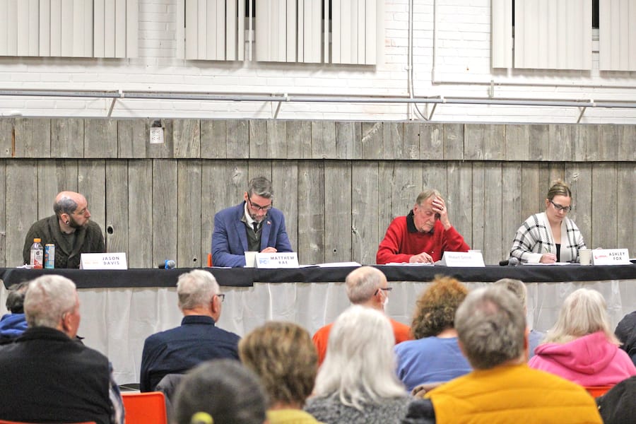 Four of seven Perth-Wellington candidates attend final debate