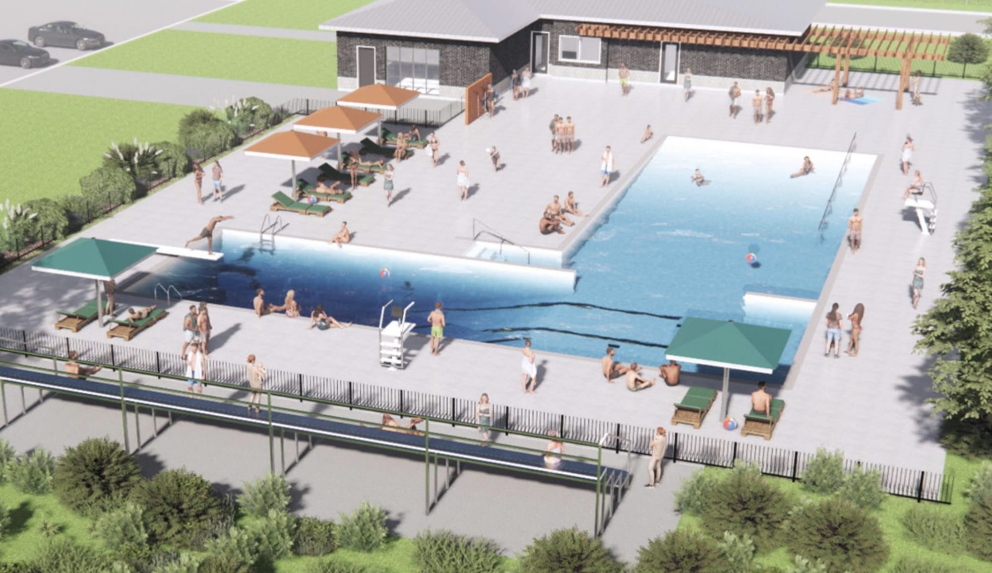 Business commits to $500,000 donation to outdoor pool