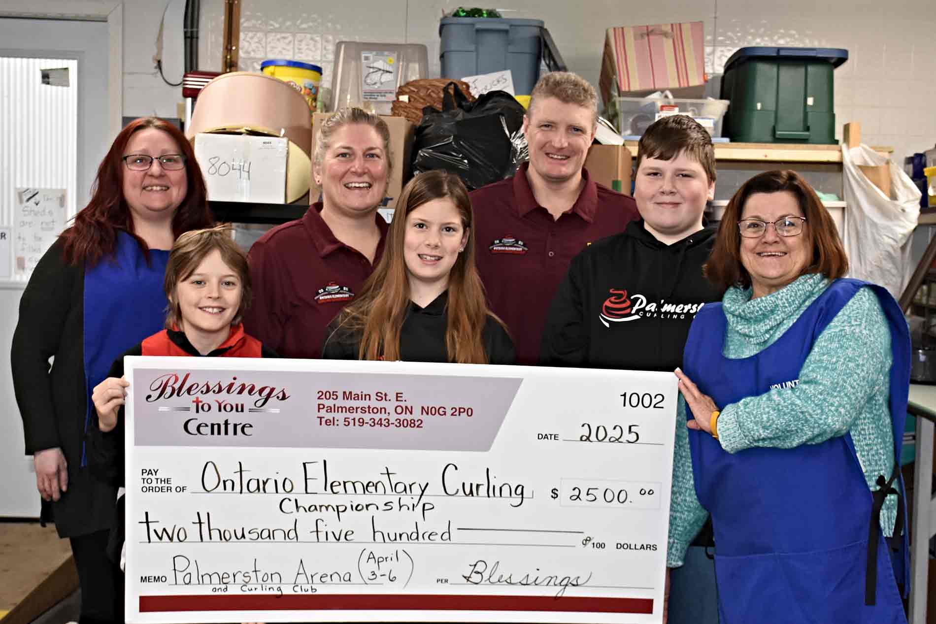 Palmerston to host provincial  elementary curling championship