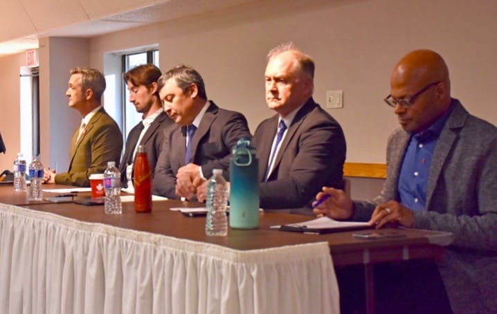 Carbon tax, electoral reform, Gaza, crime, housing discussed at all-candidates meeting