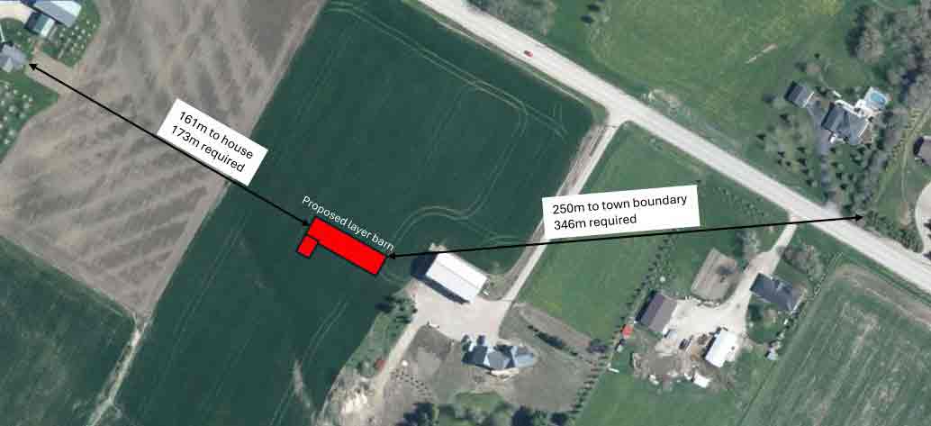 Two minor variances approved in Mapleton Township