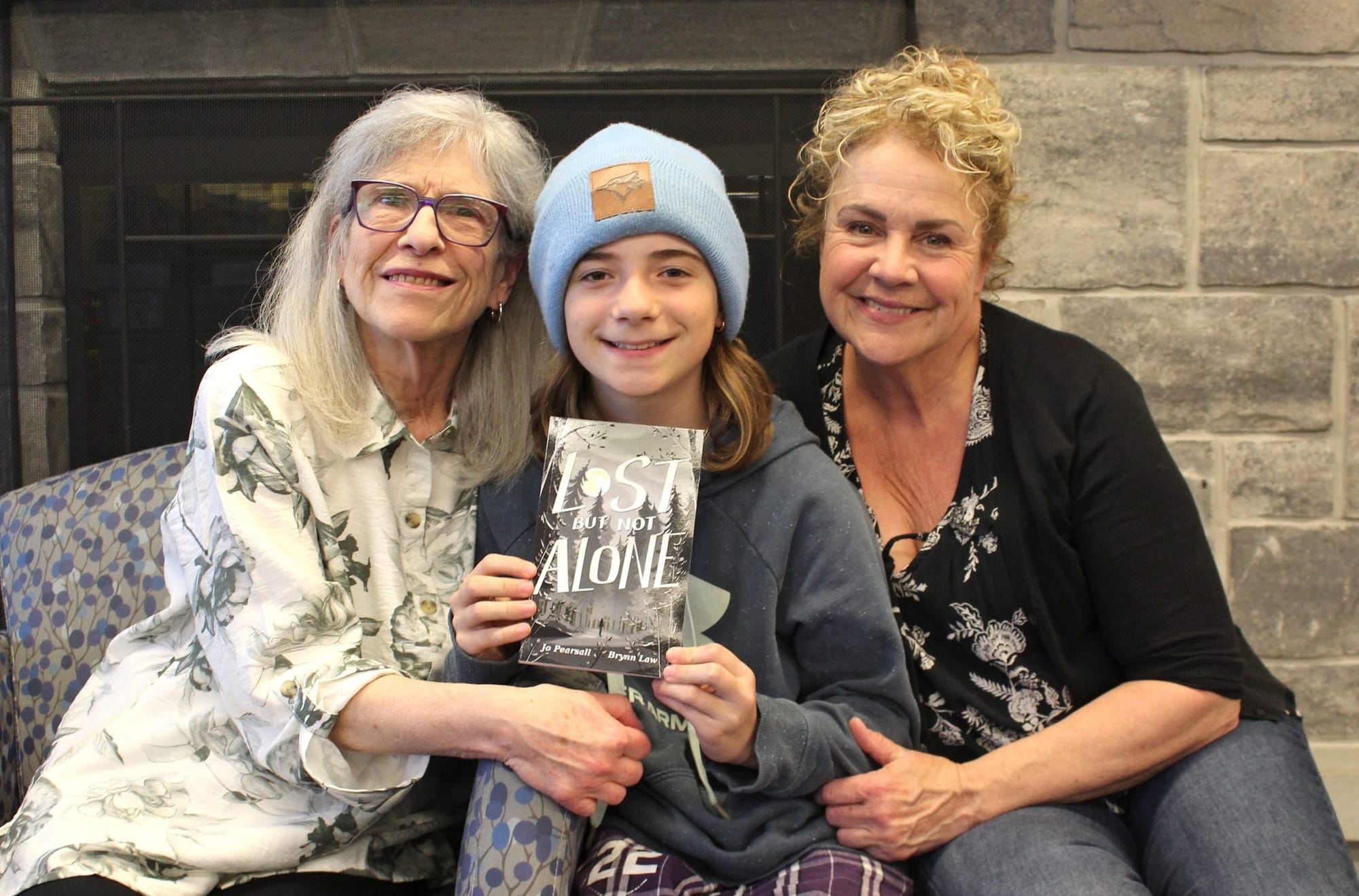 Young Fergus author teams up with grandparents to produce novel