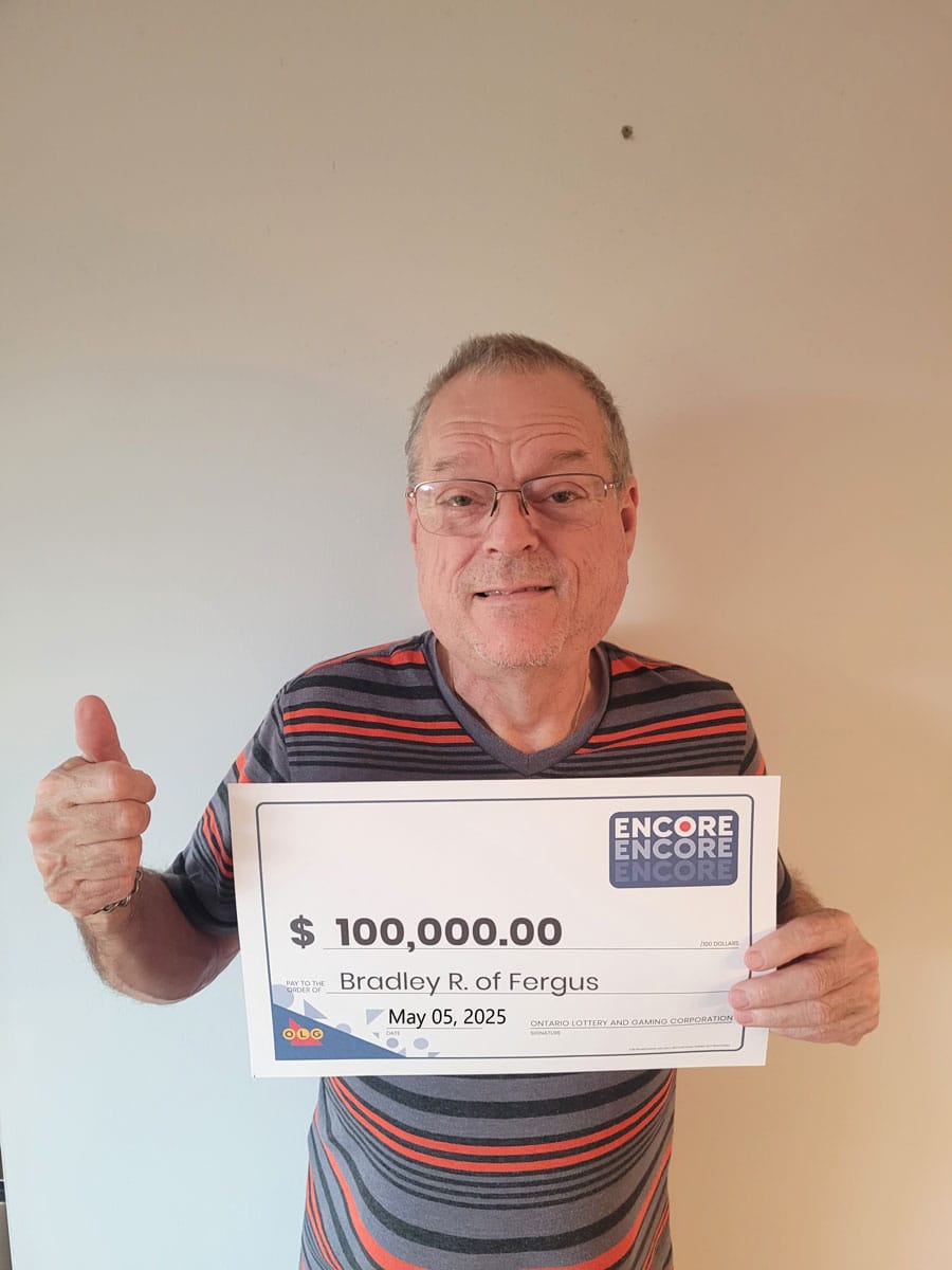Fergus resident wins March 25 ENCORE draw