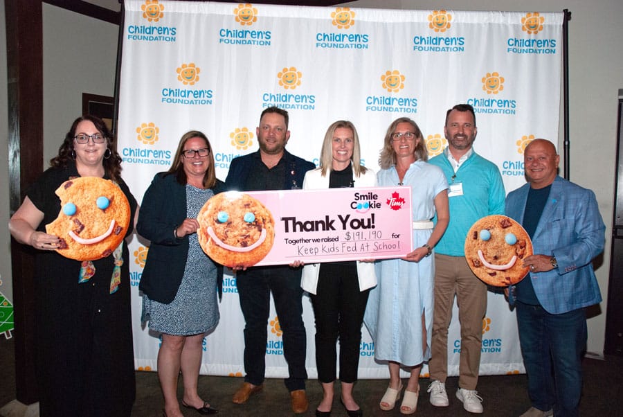 Something to smile about: Tim Hortons Smile Cookie Campaign raises $191,000 for Children’s Foundation