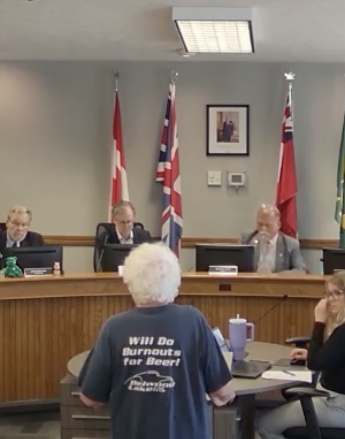 Council receives verbal lashing during delegation