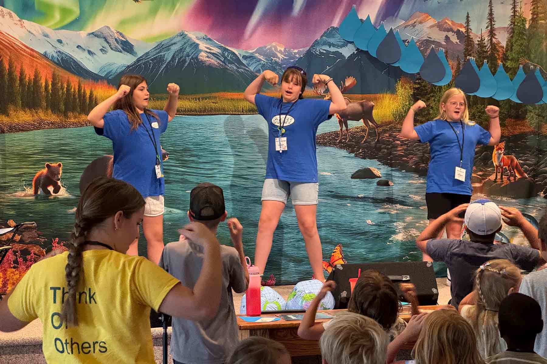 True North Vacation Bible Campers enjoy learning adventures
