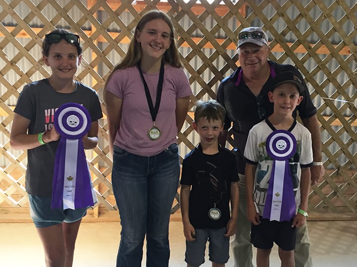 John Klaassen recognizes youth fair winners
