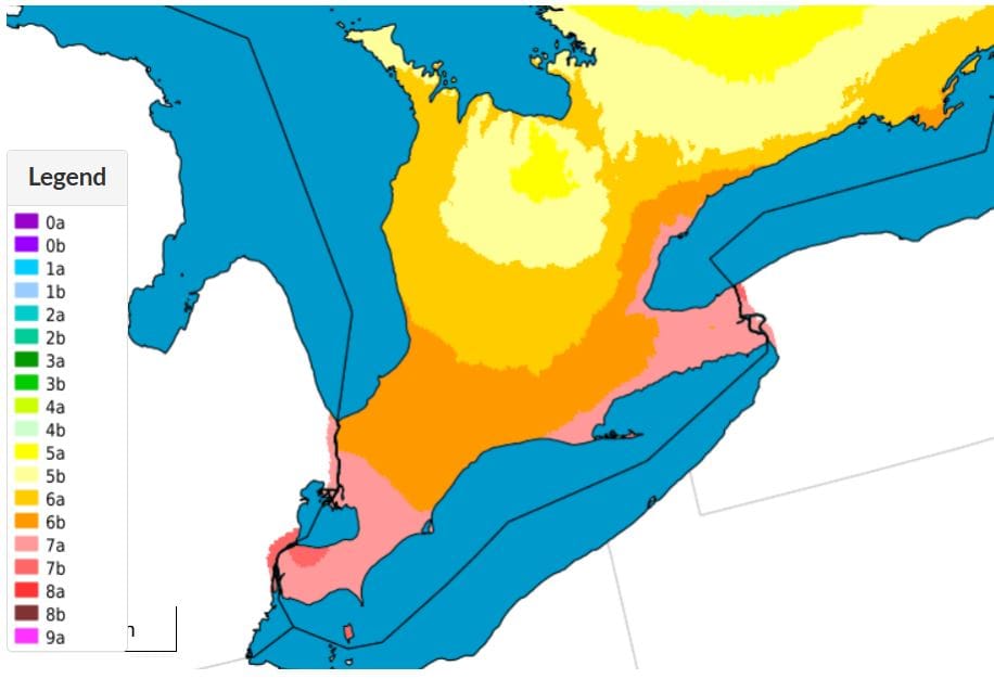 Plant hardiness zones across Canada shift, including in county