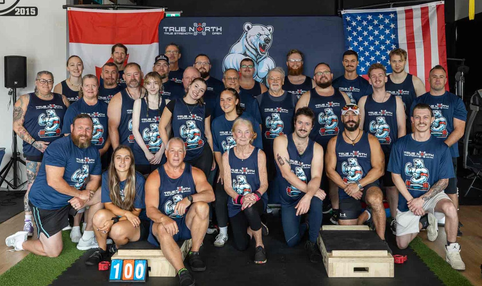 Weightlifters set 100 records at Elora competition