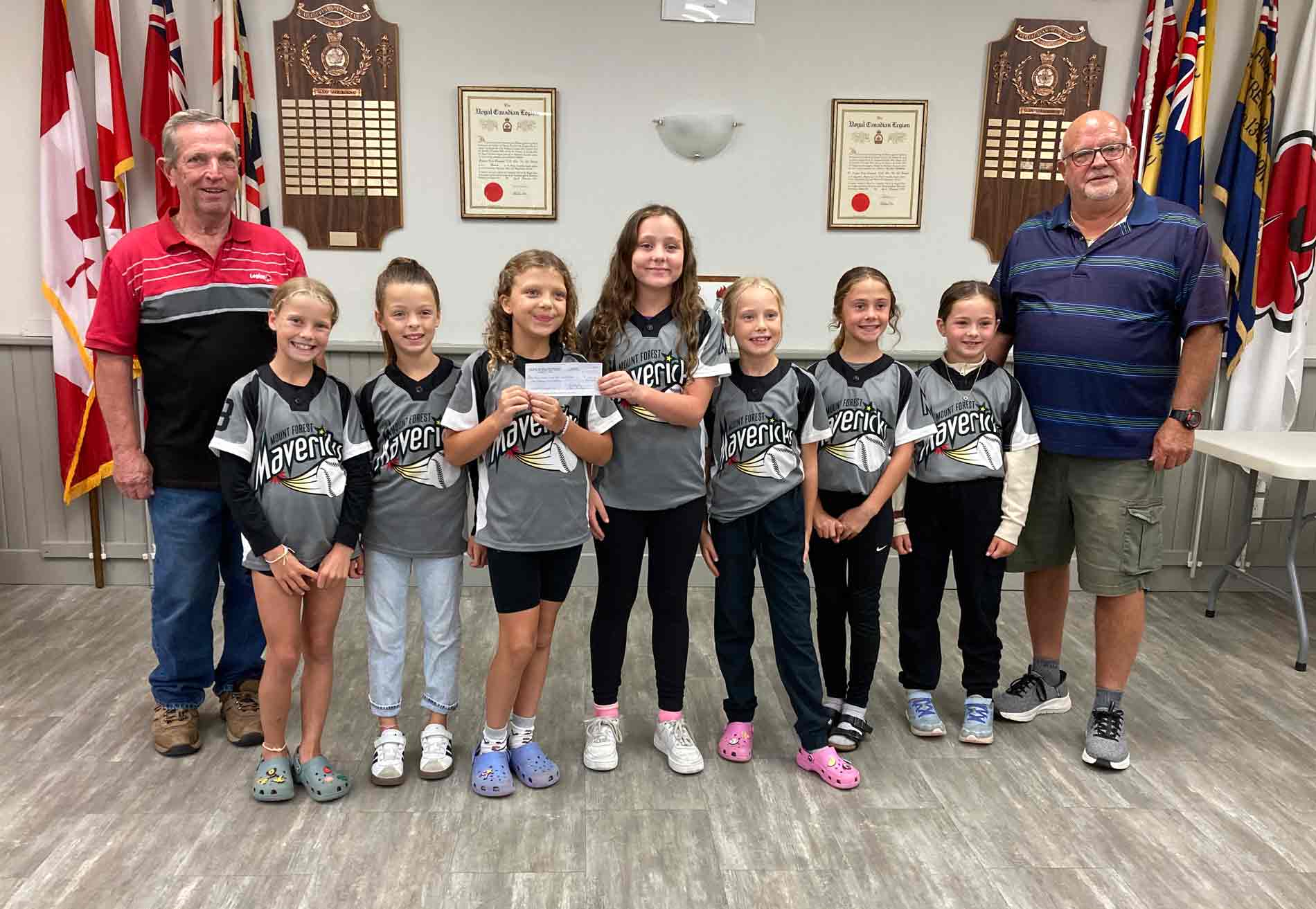 Mount Forest Legion supports community with Catch the Ace