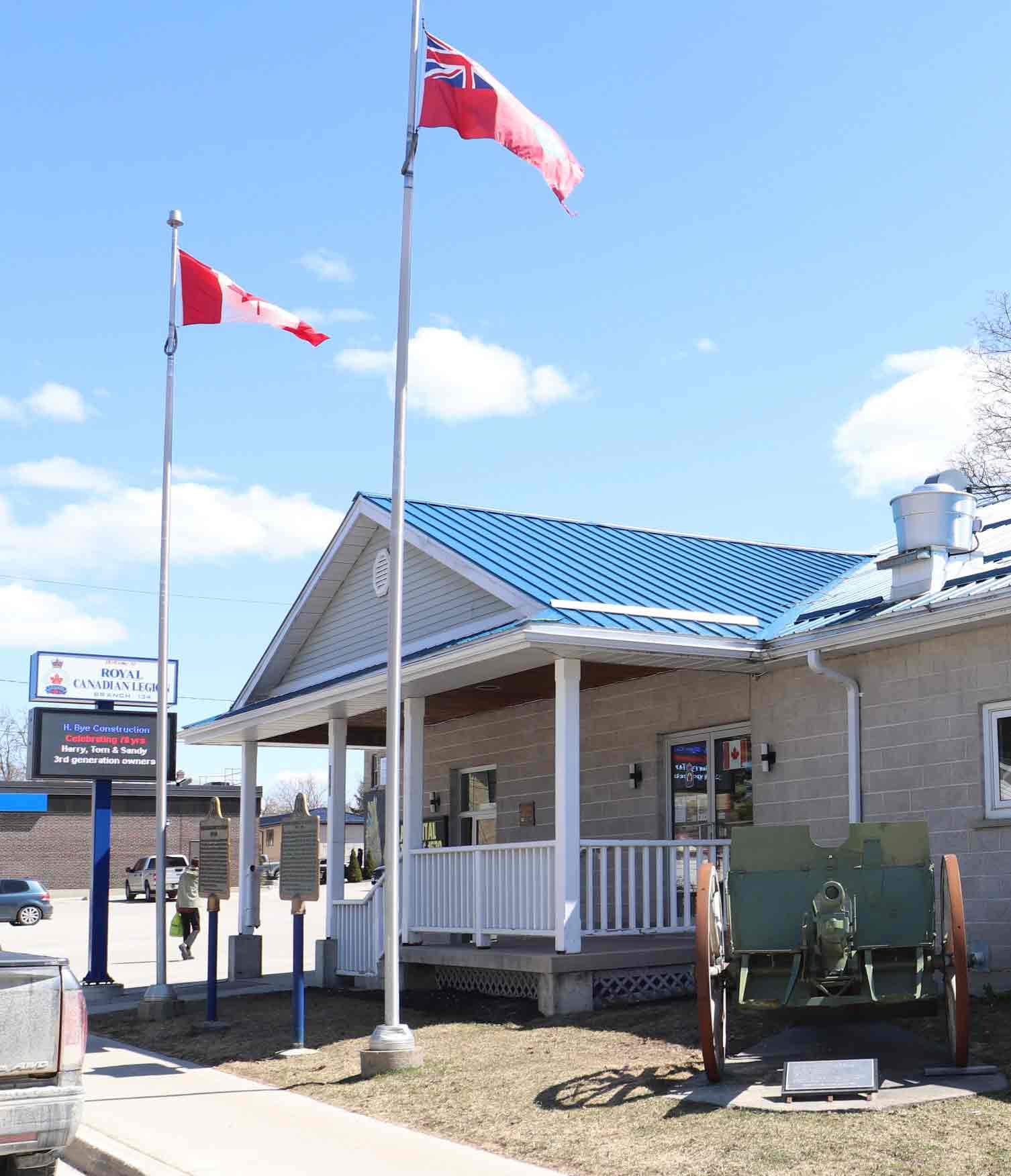 Palmerston, Harriston, Mount Forest branches hosting Legion Week events