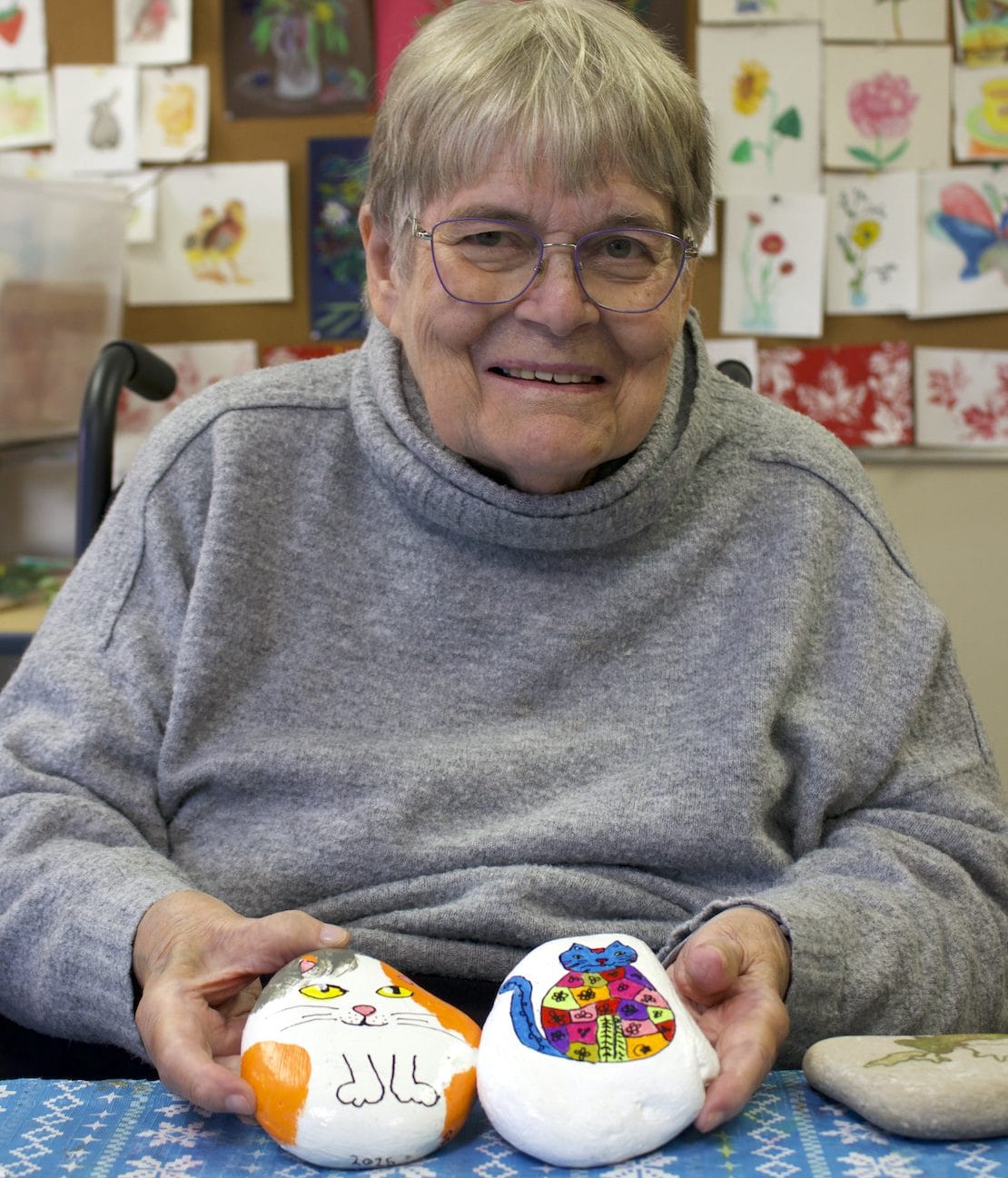 Local senior turns art project into fundraiser for Diabetes Canada