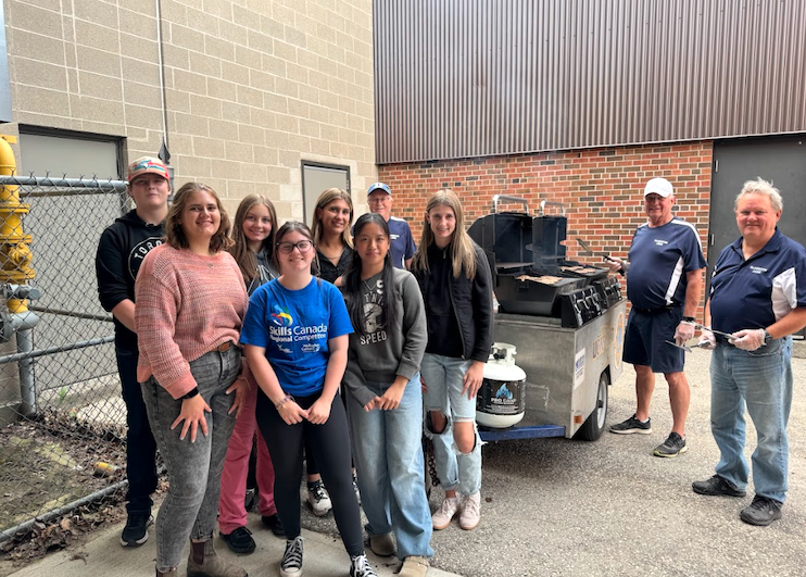 Norwell District Secondary School held a Grade 9 barbecue and information night