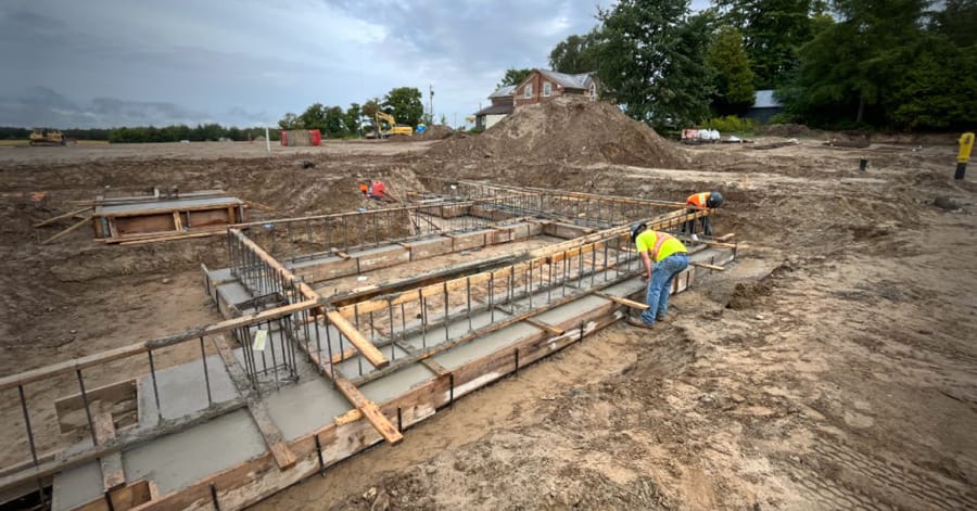Work at new Fergus operations centre starting to take shape