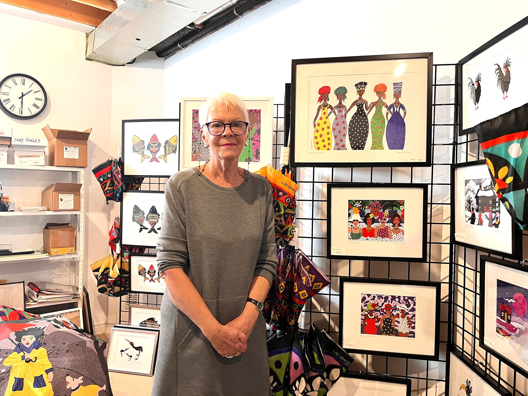 Artist proves it’s never too late to learn something new