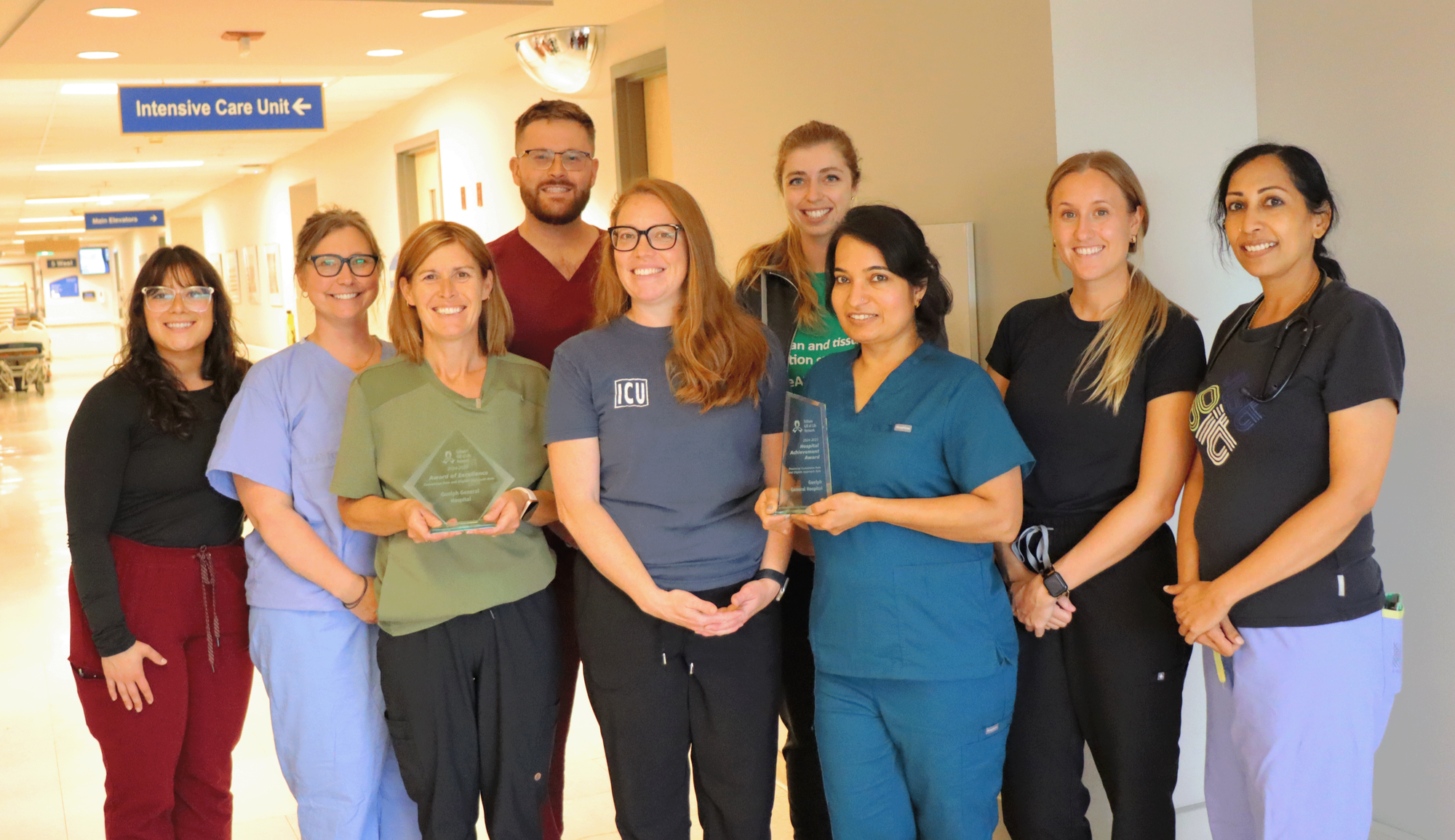 Guelph General Hospital wins award for organ donation rates